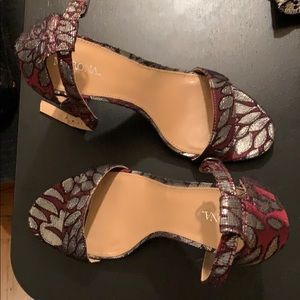 Merona for Target Jacquard print block heel